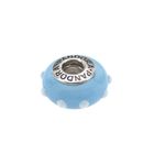 Image 1 of Pandora charm; Silver; Blue/White Seeing Spots