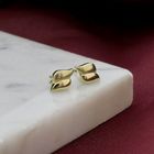 Image 2 of Golden fantasy stud earrings