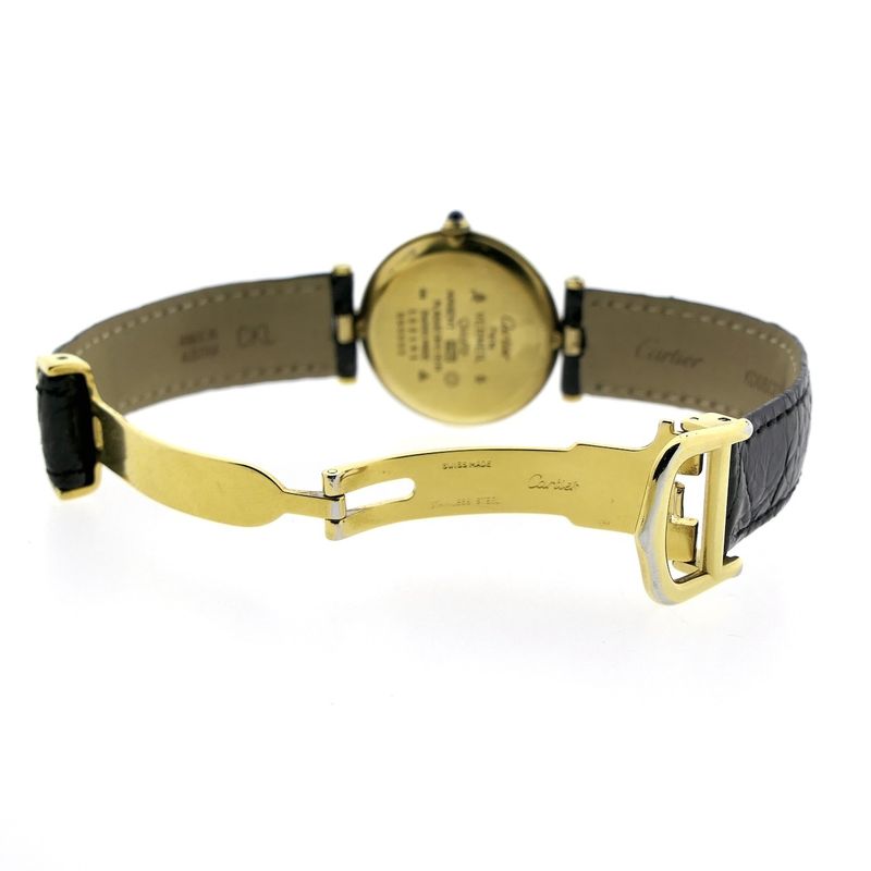 Image 9 of Cartier Vermeil Must Trinity; Ladies watch