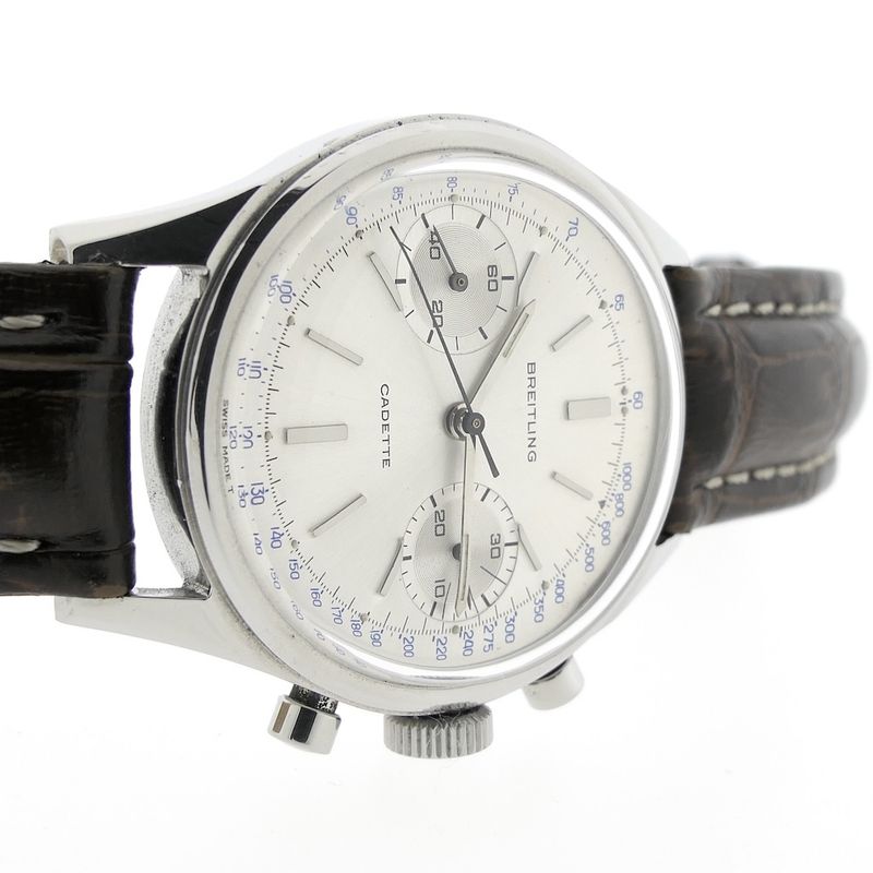 Image 14 of Breitling Cadette; Vintage chronograph men's watch