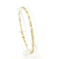 Golden fantasy link bracelet