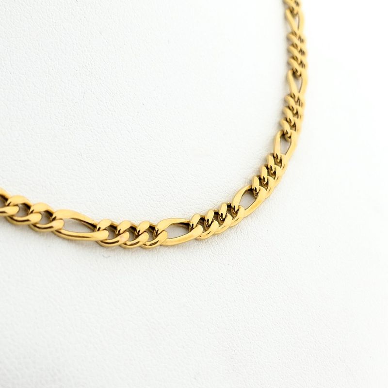 Image 8 of ASSOS Gold Figaro Necklace; 14 karat; 45 cm