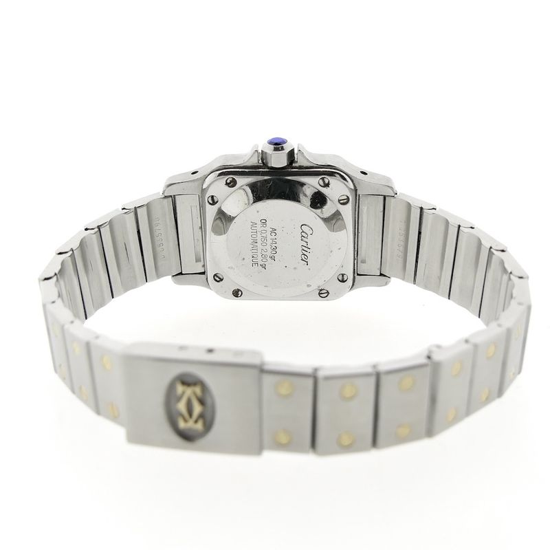 Image 8 of Cartier Santos Galbee; Automatic ladies watch