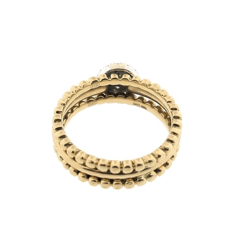 Image 6 of Gold ring with diamond | 0.25 ct.