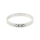 Image 5 of White gold ring with diamonds | 0.075 ct.