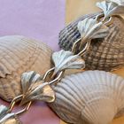 Image 9 of Fantasy link chain with Japanese Ginkgo leaves