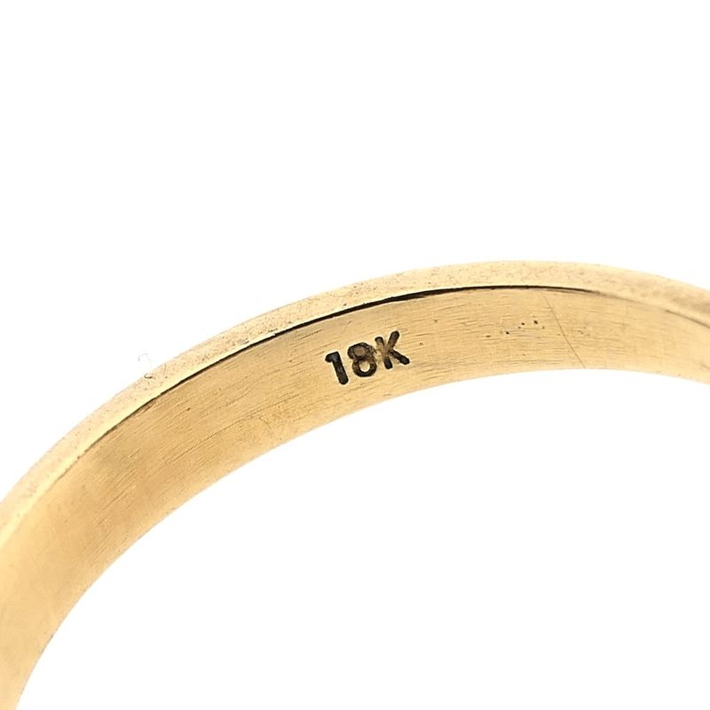 Image 3 of Gold ring with pearl