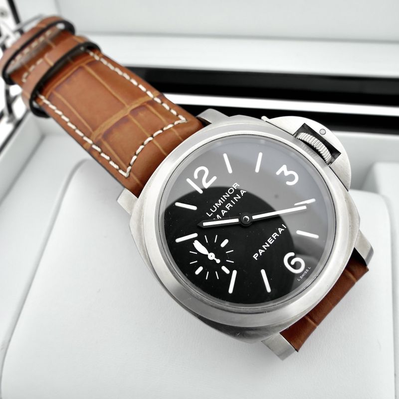 Image 12 of Panerai Luminor Marina Titanium PAM00177; Mechanical men's watch