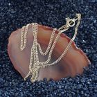 Image 5 of Gold gourmet link necklace | 41 cm