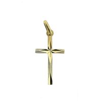 Gold pendant of a cross