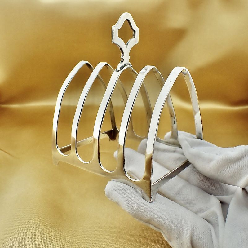 Image 2 of Silver toast rack | Vintage
