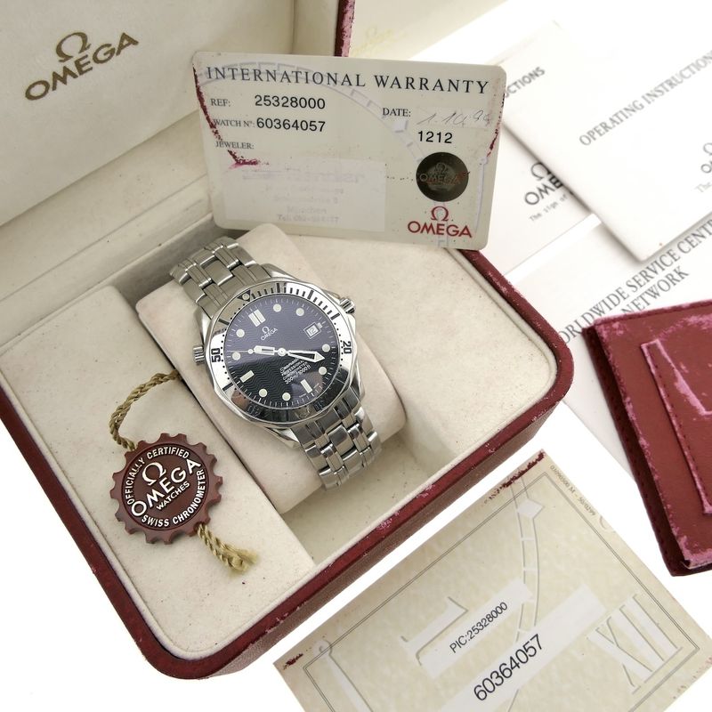 Image 18 of Omega Seamaster 300m 2532.80.00; Automatic men's diving watch