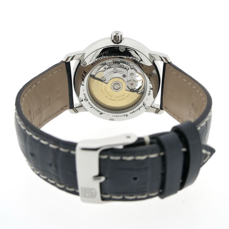 Image 12 of Frederique Constant Classics Moonphase Hearth Beat FC-335MCNW4P26; Automatic men's watch