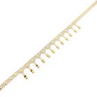 Image 10 of 14 Karat Gold Gallery Wire Link Necklace; 44 cm