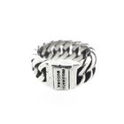 Image 4 of Silver Buddha to Buddha ring chain small