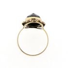 Image 6 of Gold ring with garnet stones | Vintage