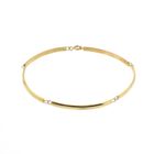 Image 3 of Gold bar link bracelet