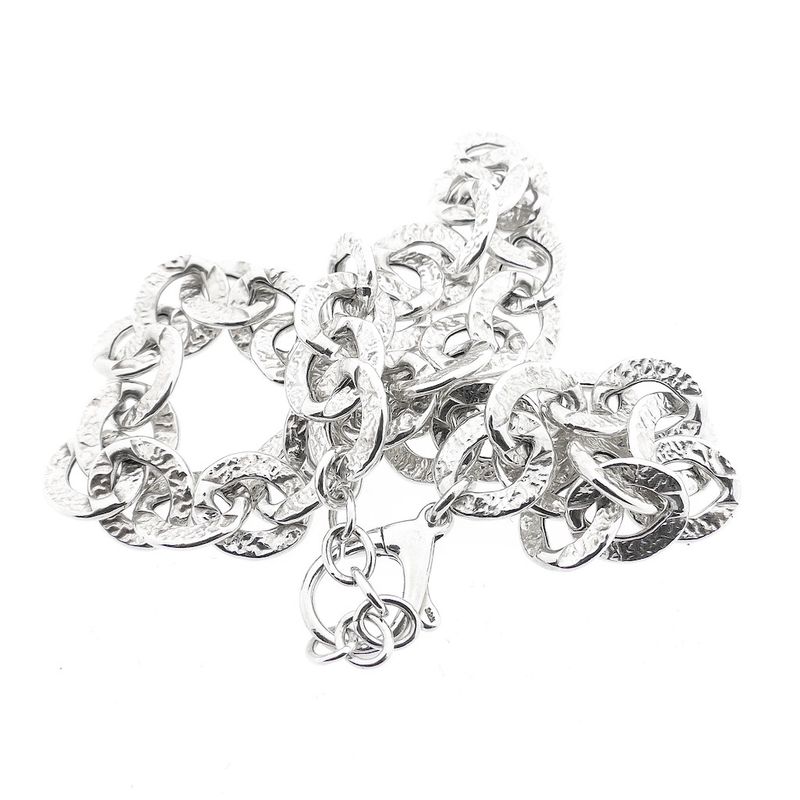 Image 5 of Silver fantasy link chain.