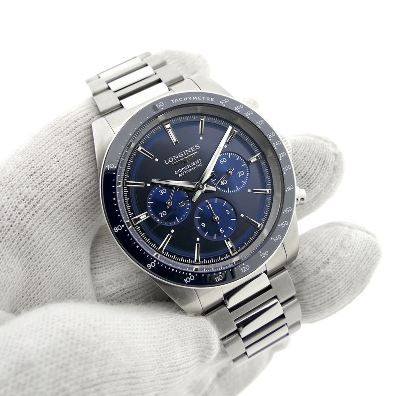 Image 5 of Longines Conquest 2023 Chronograph; Automatic men's watch