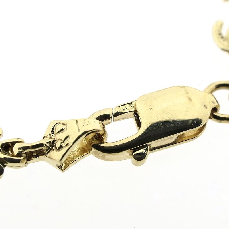 Image 7 of Gold bracelet; Ocean | 18 cm
