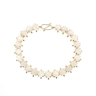 Image 1 of Gold bracelet with moonstones