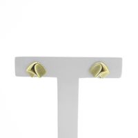 Golden fantasy stud earrings