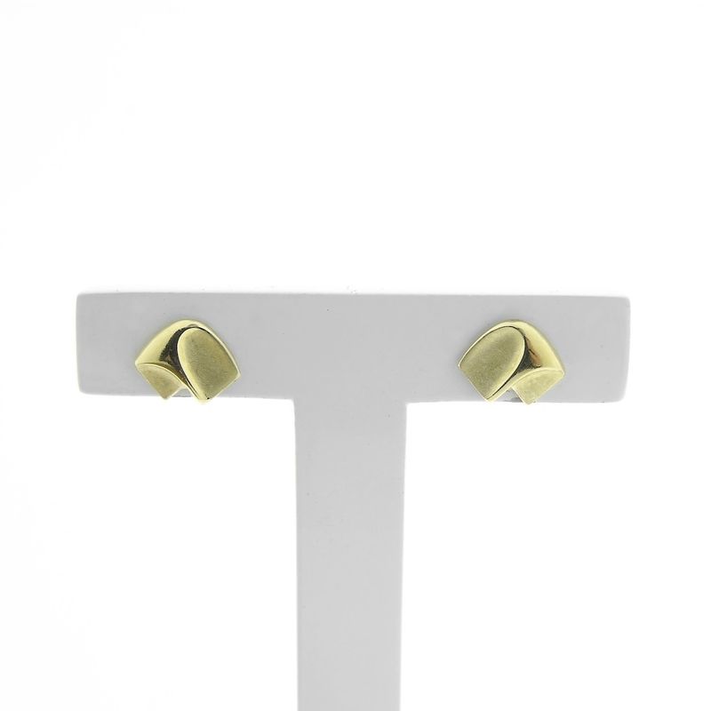 Image 1 of Golden fantasy stud earrings