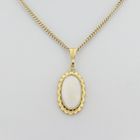 Image 11 of Gold pendant with precious opal | Vintage
