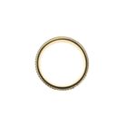 Afbeelding 7 van Gouden heren pinkring met patroon