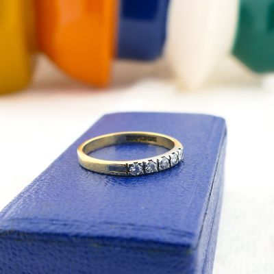 Image 2 of Gold ring with 0.175 ct. diamond | Diamonde