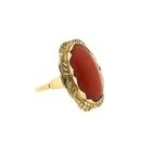 Image 3 of Gold Ring with Coral