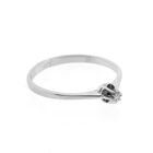 Image 5 of White gold solitaire ring with 0.02 ct. diamond | Desiree