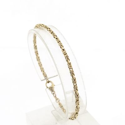 Image 1 of Golden king's link bracelet | 18 cm