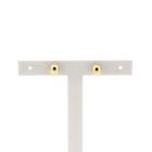 Image 1 of Gold stud earrings | Ball