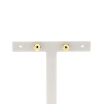 Image 1 of Gold stud earrings | Ball