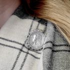 Image 7 of Silver brooch Wilhelmina | 1892