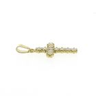 Image 4 of Gold cross pendant with zirconia