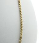 Image 3 of Gold foxtail link chain | 42.5 cm