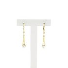 Image 1 of Gold earrings with pearl