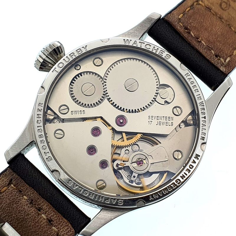 Image 4 of Tourby Pilot 40; Men's Pilot Watch