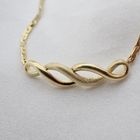 Image 4 of Gold necklace with fixed pendant