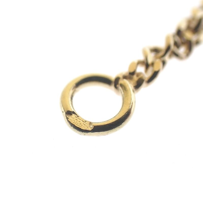 Image 5 of Gold gourmet link necklace | 43 cm