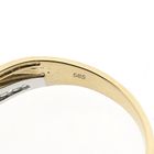 Image 7 of Bicolor Gold Ring with Zirconia
