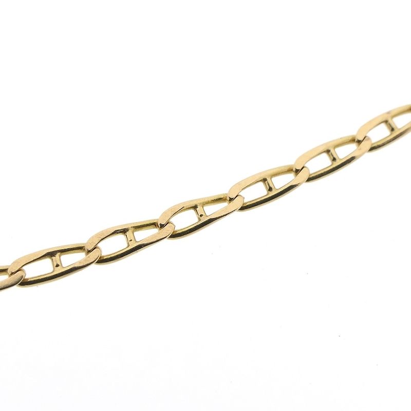 Image 3 of Midas gold navy link chain