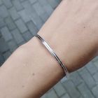 Image 4 of Silver subtle slave bracelet | Ø 61 mm
