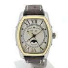 Image 24 of Maurice Lacroix Masterpiece 'Phase de Lune' Tonneau MP6439; Automatic gold/steel men's watch