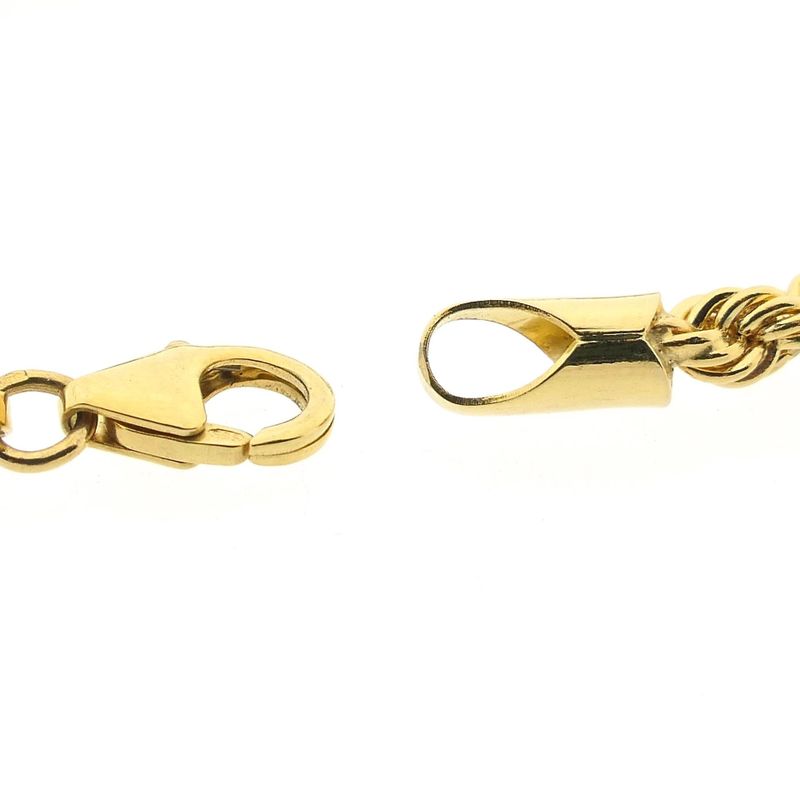 Image 4 of Golden Twisted Link Bracelet