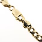 Image 9 of Gold gourmet link bracelet | 20 cm