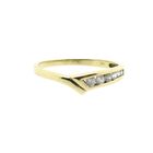 Image 5 of Gold ring with zirconia