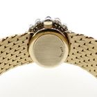 Image 7 of Baume Mercier Vintage; 14k. gouden horloge met briljanten en saffier